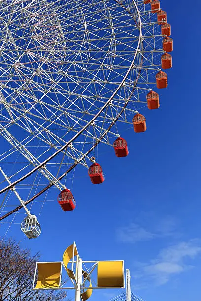 Photo of Ferris Wheel - Osaka City in Japan