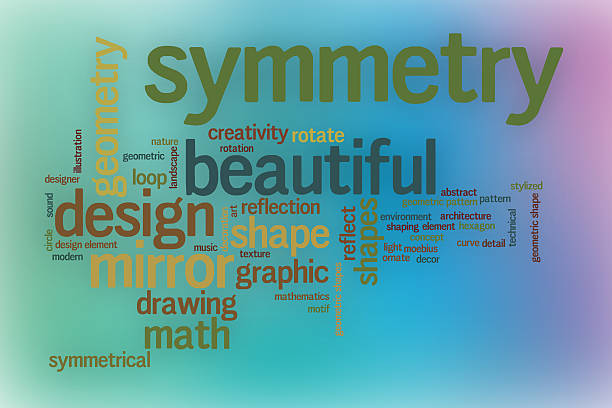 istock Symmetry word cloud with abstract background 477057982