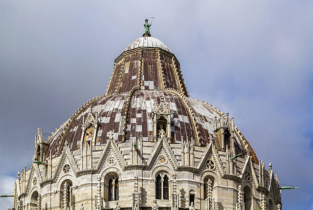 istock dome of Pisa Baptistry, Italy 477058528