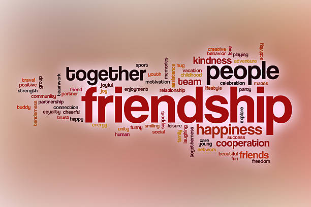 istock Friendship word cloud with abstract background 477058766