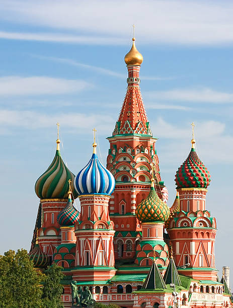 istock Domes of the famous Head St. Basil's Cathedral 477059575