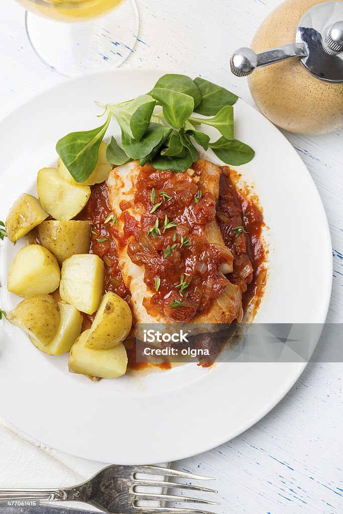 Estofado de pescado - Foto de stock de Bacalao libre de derechos