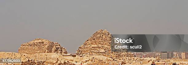 Pyramids In The Desert Of Egypt Giza Stock Photo - Download Image Now - Africa, Ancient, Antique