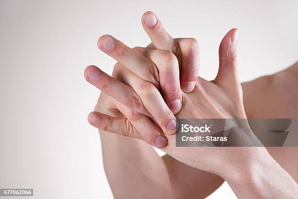 Hand Massage Stock Photo - Download Image Now - Stretching, Knuckle, Thumb