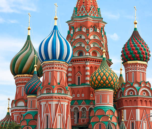 istock Domes of the famous Head St. Basil's Cathedral 477066667