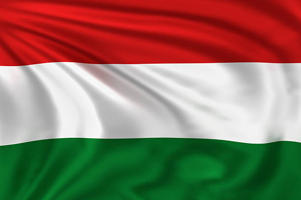 bandiera dell'ungheria - hungarian flag foto e immagini stock
