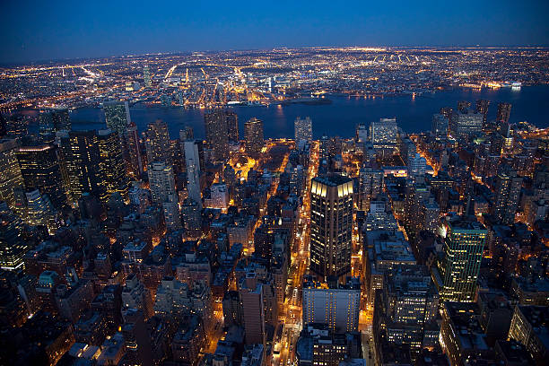 istock New York City Skyline East River Night 477074896