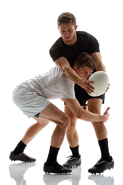 istock Two rugby players tackling 477077958