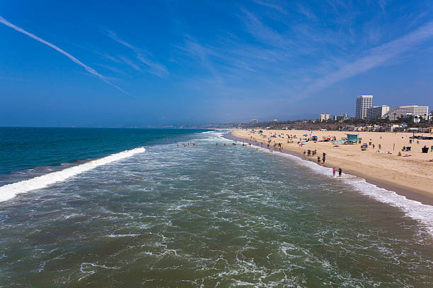 istock Santa Monica Coast Line in Los Angeles 477078238