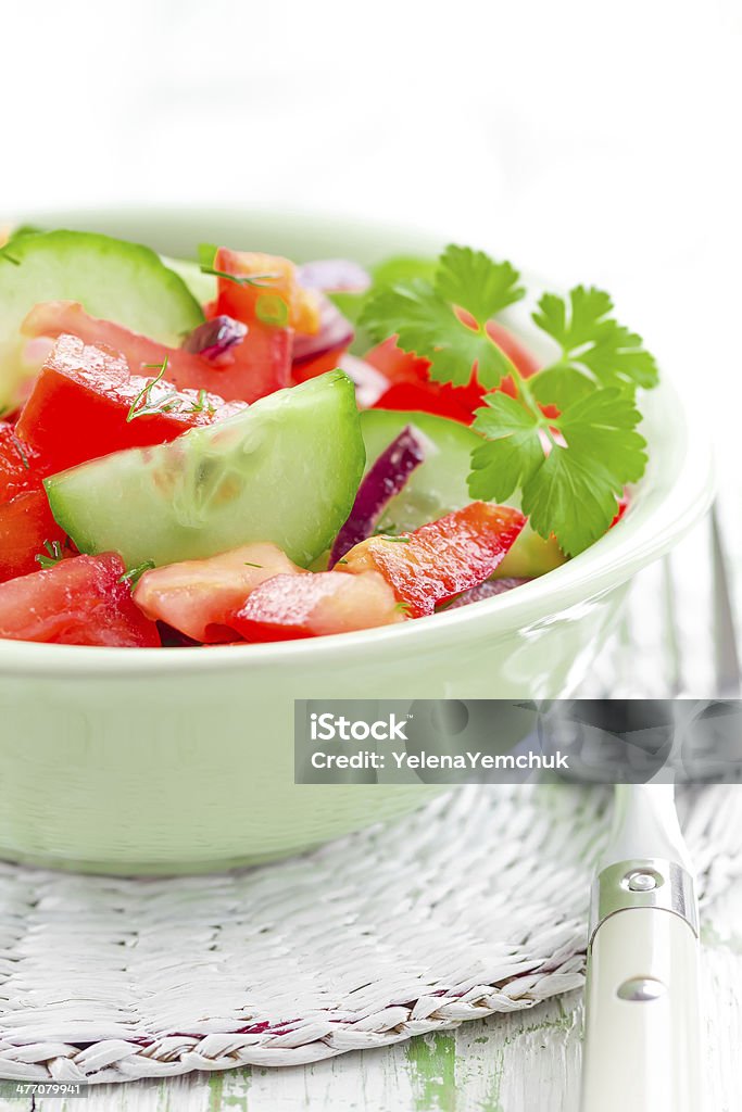 Ensalada de vegetales - Foto de stock de Alimento libre de derechos