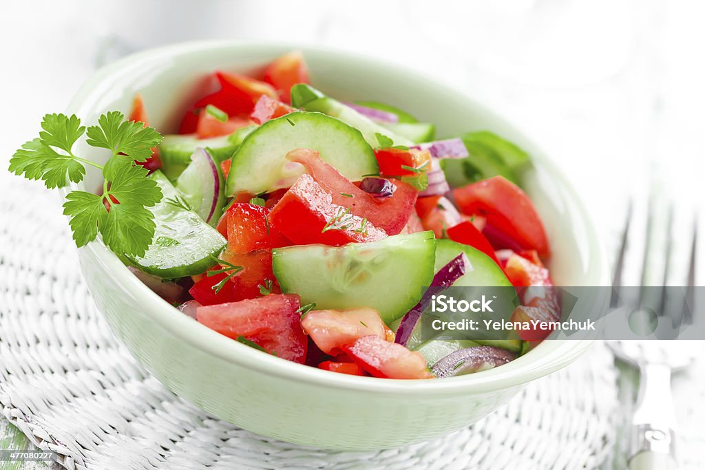 Salada de Legumes - Royalty-free Alimentação Saudável Foto de stock