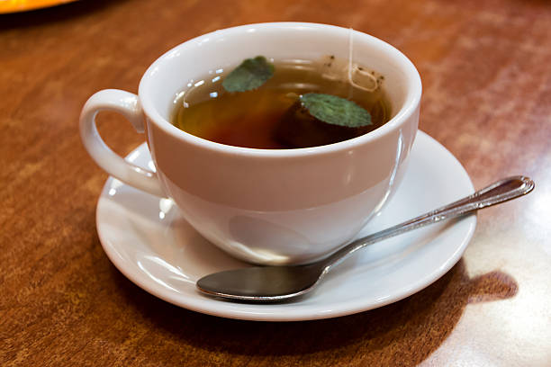istock Cup of tea with mint 477080851