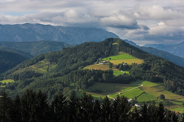 istock Austrian alps, mountain on the morning sun 477085436