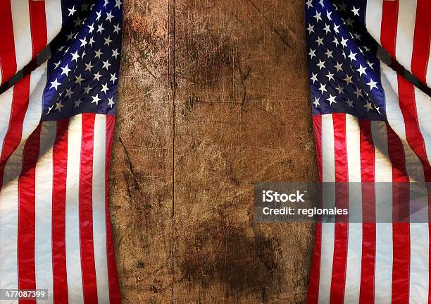 Amerikanische Flagge Stockfoto und mehr Bilder von Amerikanische Flagge - Amerikanische Flagge, Amerikanische Kontinente und Regionen, Blau