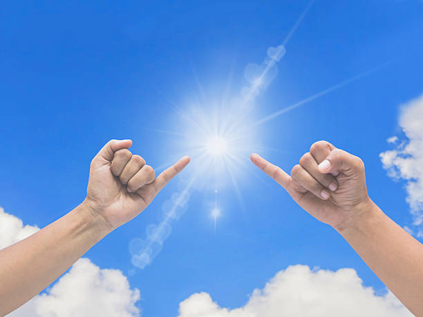 istock Two hands holding up the little finger 477088119