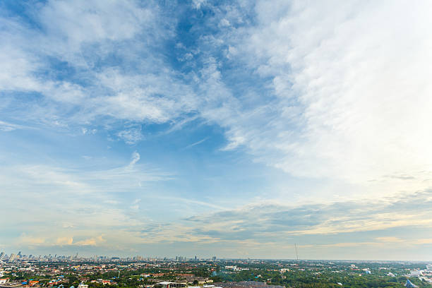 istock Evening metropolis sky and river in Bangkok 477096264