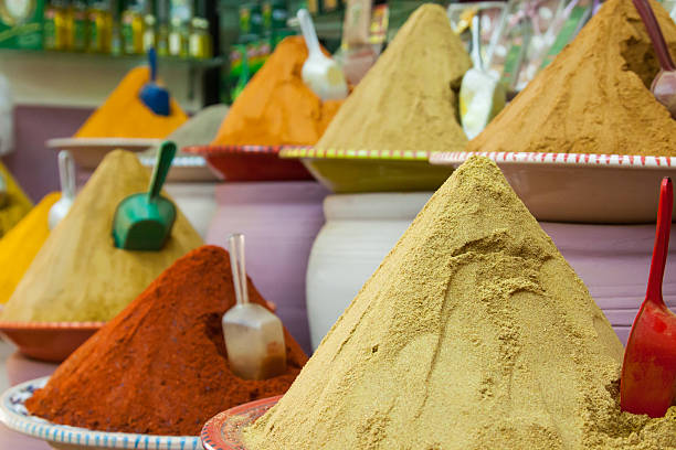 istock Spices at the market Marrakech, Morocco 477101217