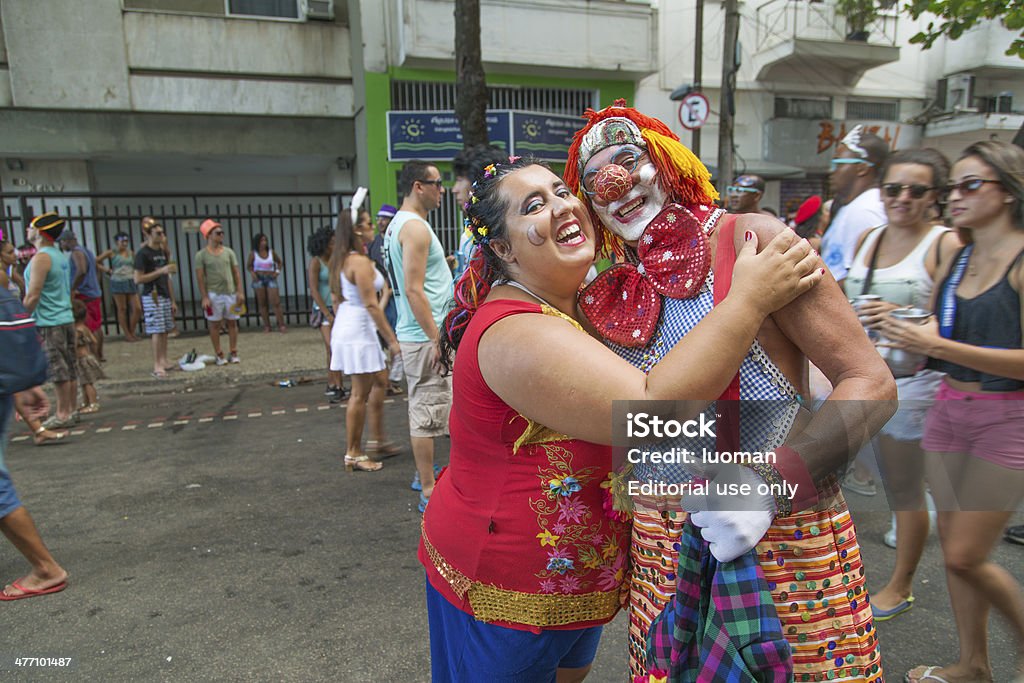 Parata di Carnevale a Rio - Foto stock royalty-free di Adulto