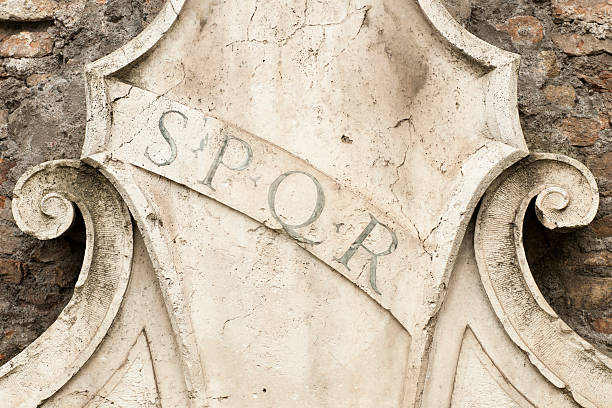 istock Roman symbol SPQR 477105590