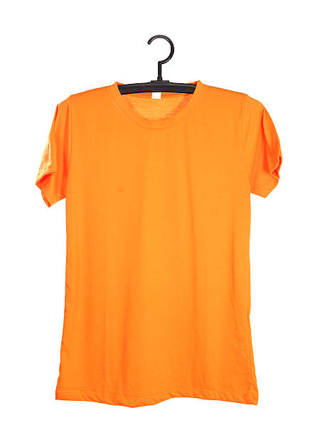istock t-shirt on hanger isolated on white 477105982