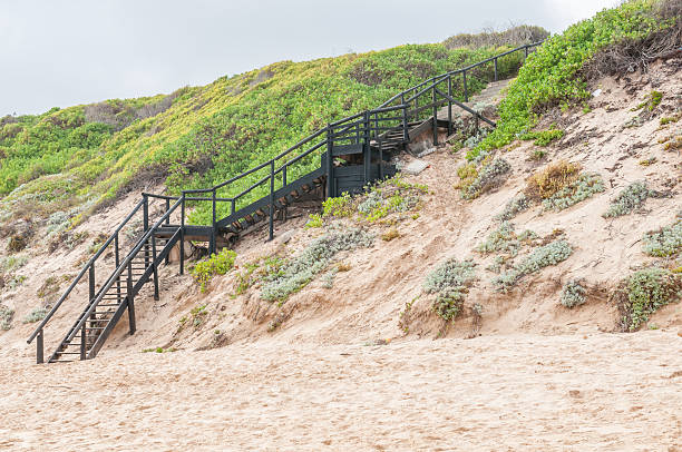 Staircase down to the beach in Reebok