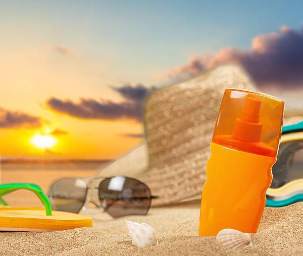 istock Suntan Lotion, Sunglasses, Moisturizer 477106702