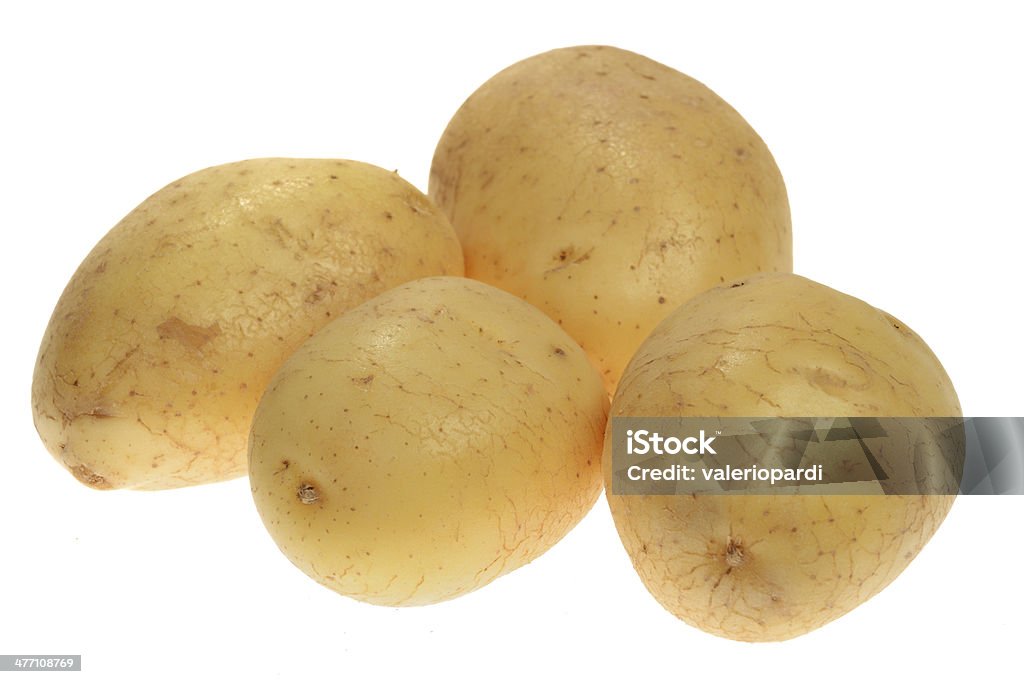 Potatoes Potatoes isolated on a white background Agriculture Stock Photo