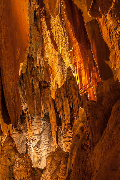 Luray Caverns stock photo