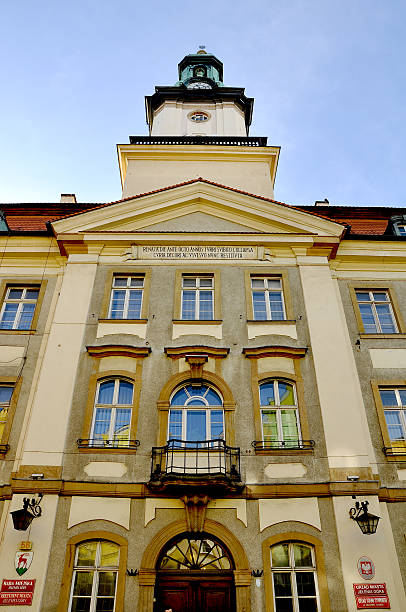 istock Small old town in southern Poland 477113853