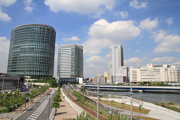 istock high rise buildings in Yokohama 477120512