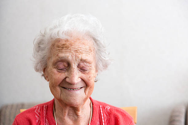 istock Senior woman portrait 477120738