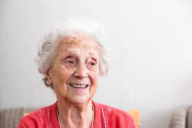 istock Senior woman portrait 477120752