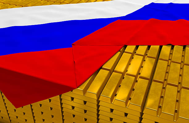 istock Russia gold reserve stock 477121182