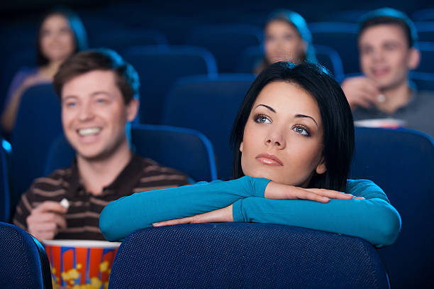 istock Feeling lonely at the cinema. 477121603