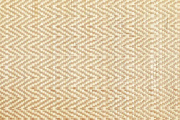 Photo of straw mat background