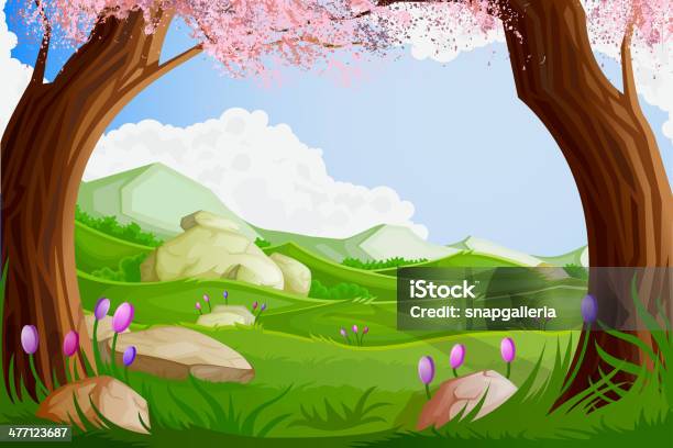 Scenic Beauty Stock Illustration - Download Image Now - Autumn, Backgrounds, Computer Graphic