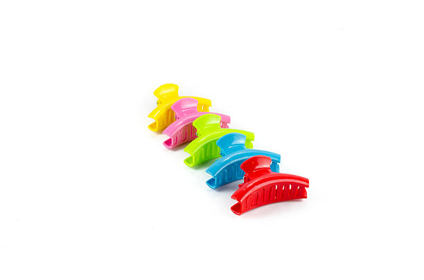 istock Hair clips isolated on white background 477126108