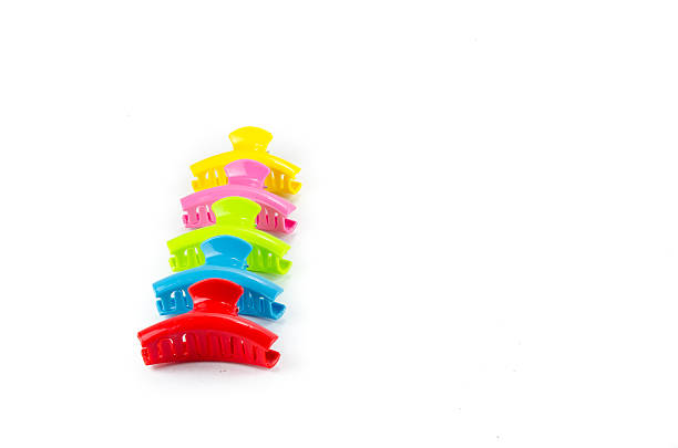 istock Hair clips isolated on white background 477126110