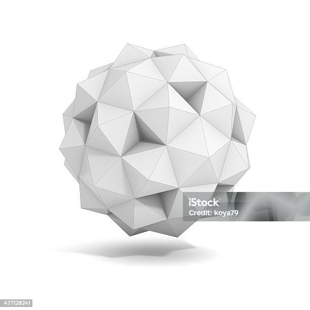 Abstract Geometric 3d Object Polyhedron Variation Stock Photo - Download Image Now