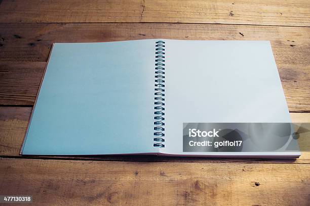 Notebook Recycling Stock Photo - Download Image Now - 2015, Backgrounds, Blank