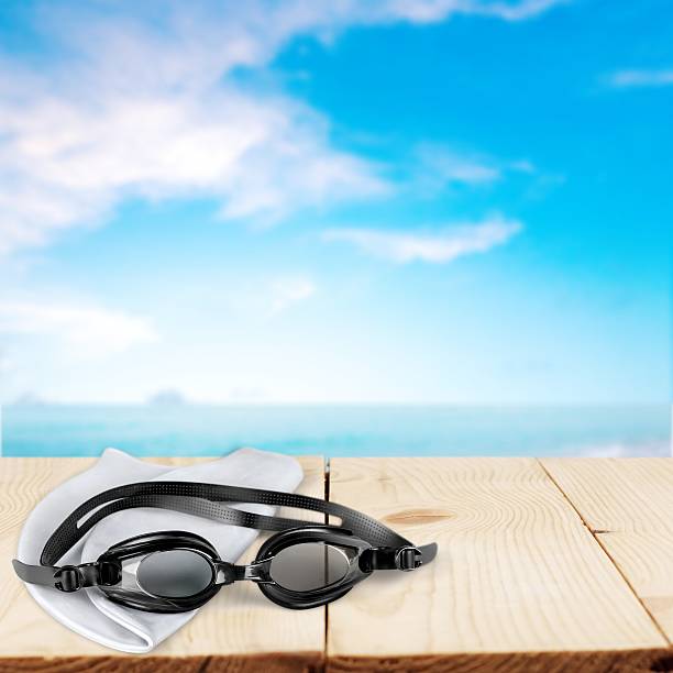 istock Swimming, Swimming Goggles, Cap 477130330