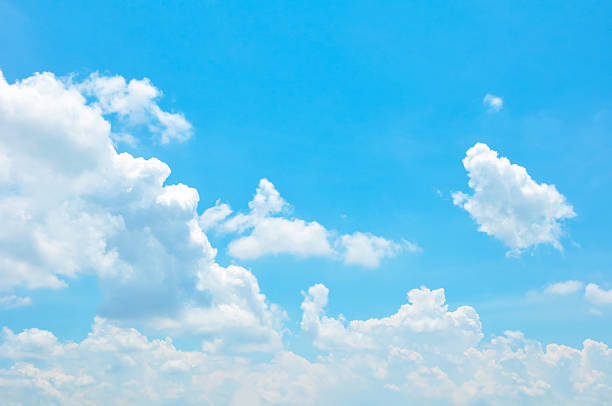 istock Beautiful bright summer blue sky and clouds as background 477135130