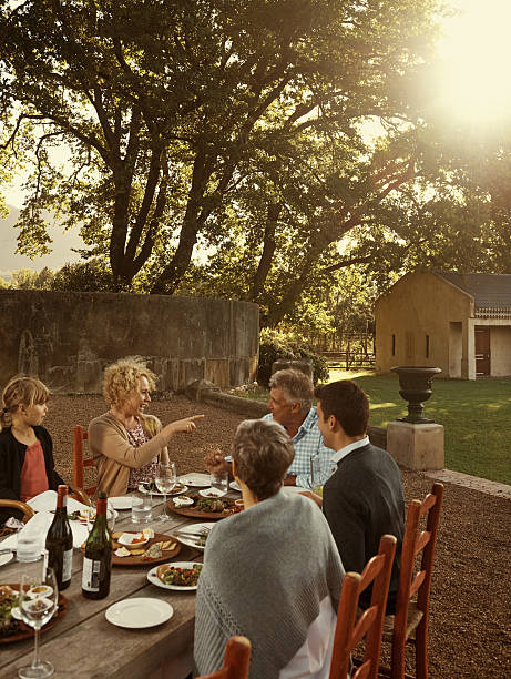 istock Quality family time over lunch 477136942