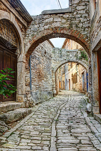 istock Typical street in Bale or Valle in Croatia 477144618