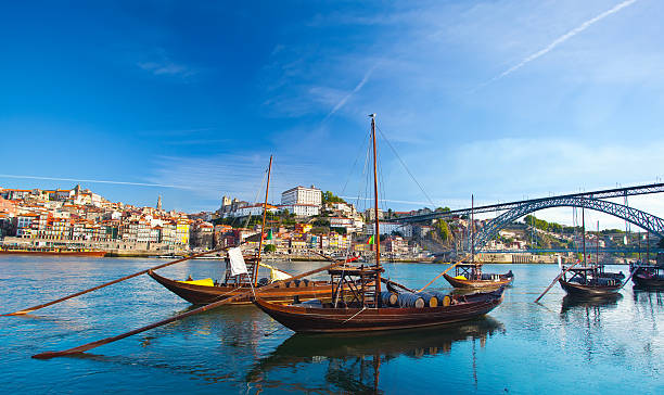 istock Ancient Boat in Porto, 477145061