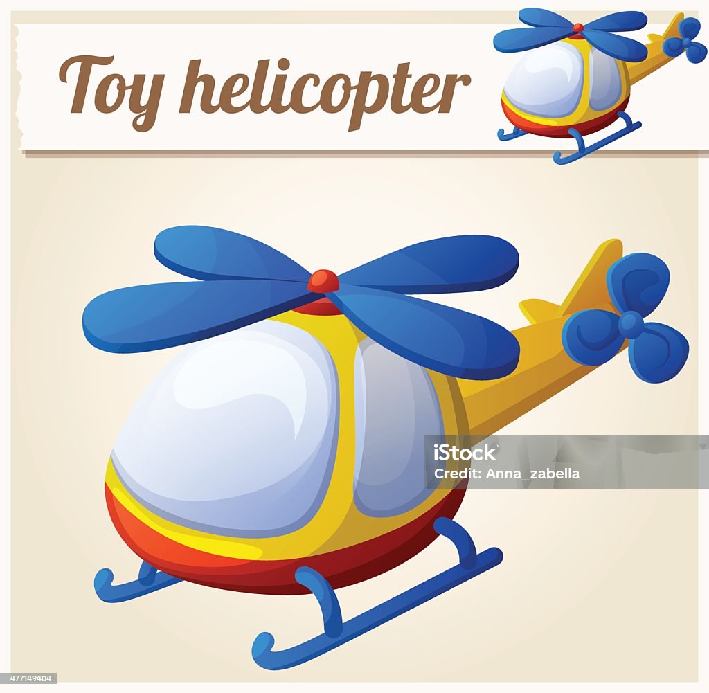 revolución Comercial Abrazadera Ilustración de Juguete Helicóptero Ilustración Vectorial De Dibujos  Animados Serie De Juguetes Para Niños y más Vectores Libres de Derechos de  2015 - iStock