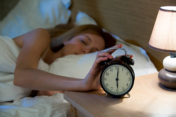 istock Woman sleeping in the bed 477154680
