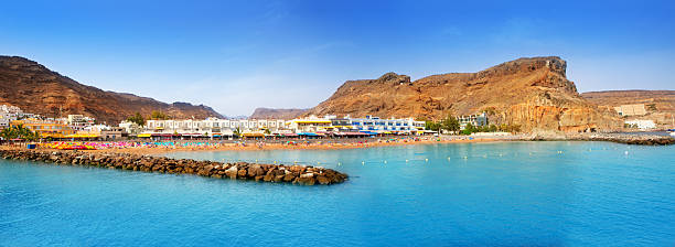 istock Gran Canaria port of mogan beach 477155258
