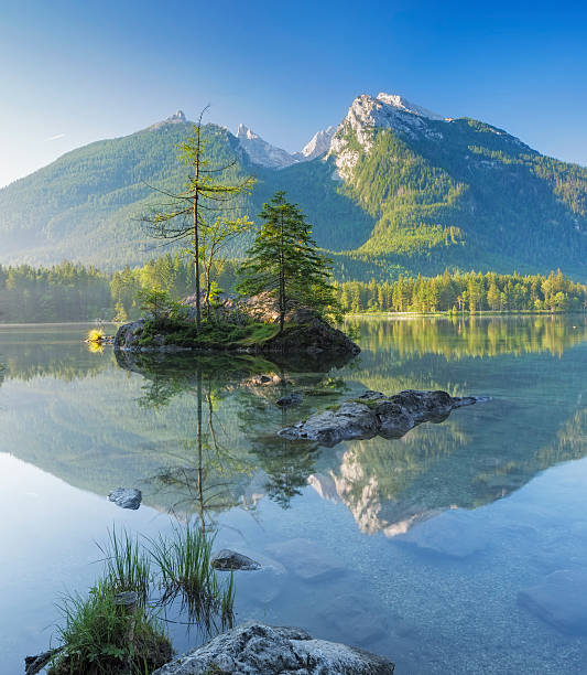 istock Hintersee - Bavarian lake in Berchtesgaden National Park 477158100