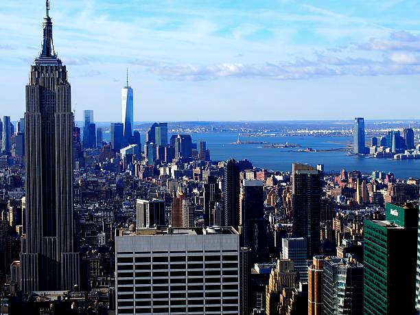 istock Top view on New york city 477158160